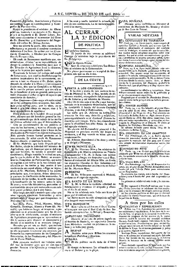 ABC MADRID 24-07-1905 página 12