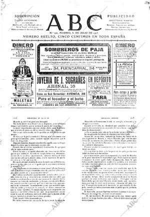 ABC MADRID 31-07-1905 página 1