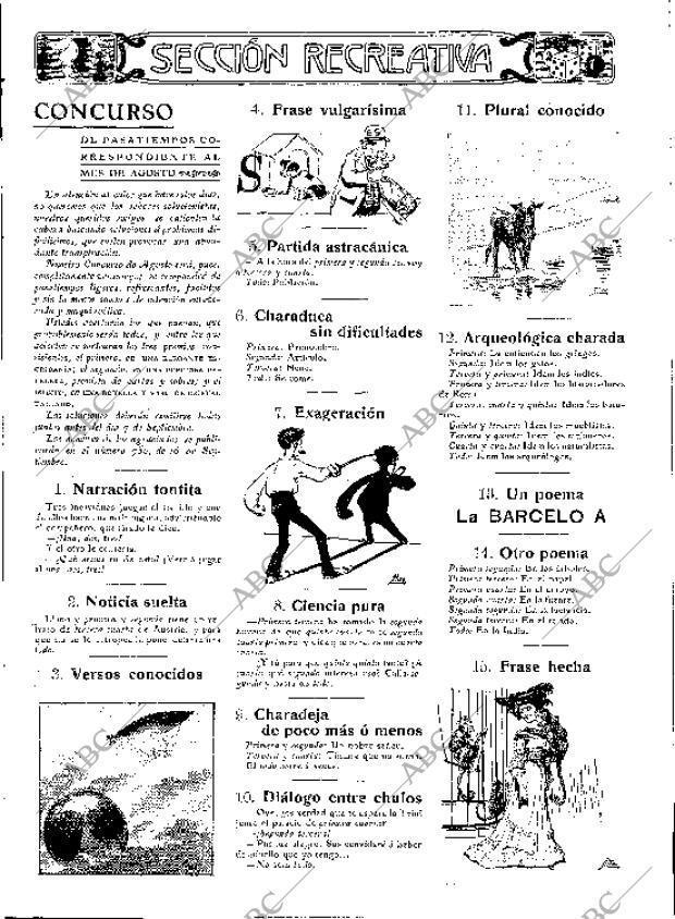 BLANCO Y NEGRO MADRID 05-08-1905 página 17