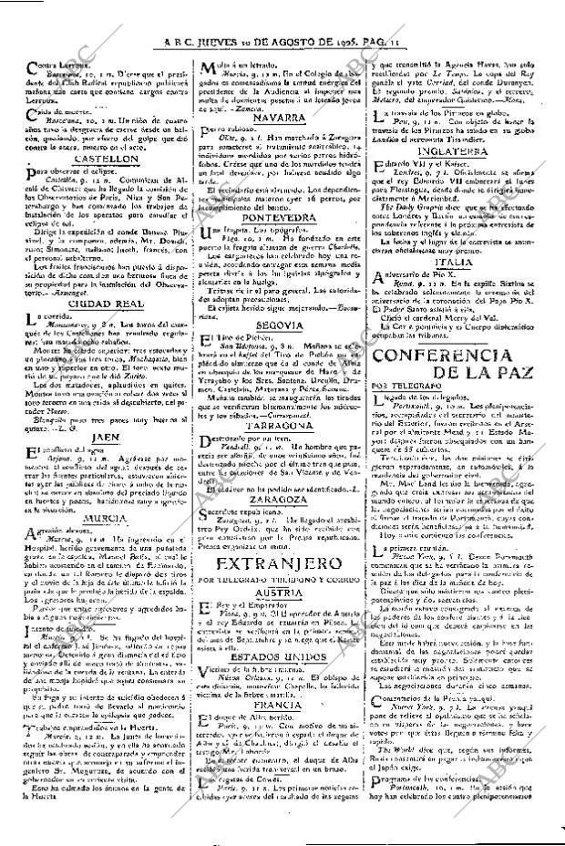 ABC MADRID 10-08-1905 página 11