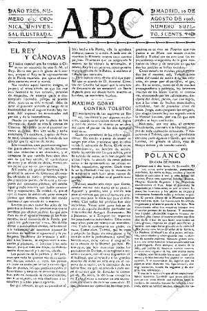 ABC MADRID 10-08-1905 página 3