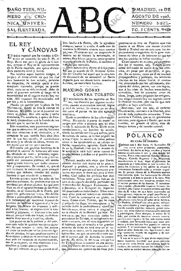 ABC MADRID 10-08-1905 página 3