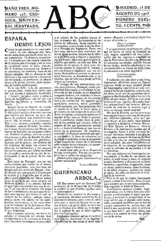 ABC MADRID 13-08-1905 página 3