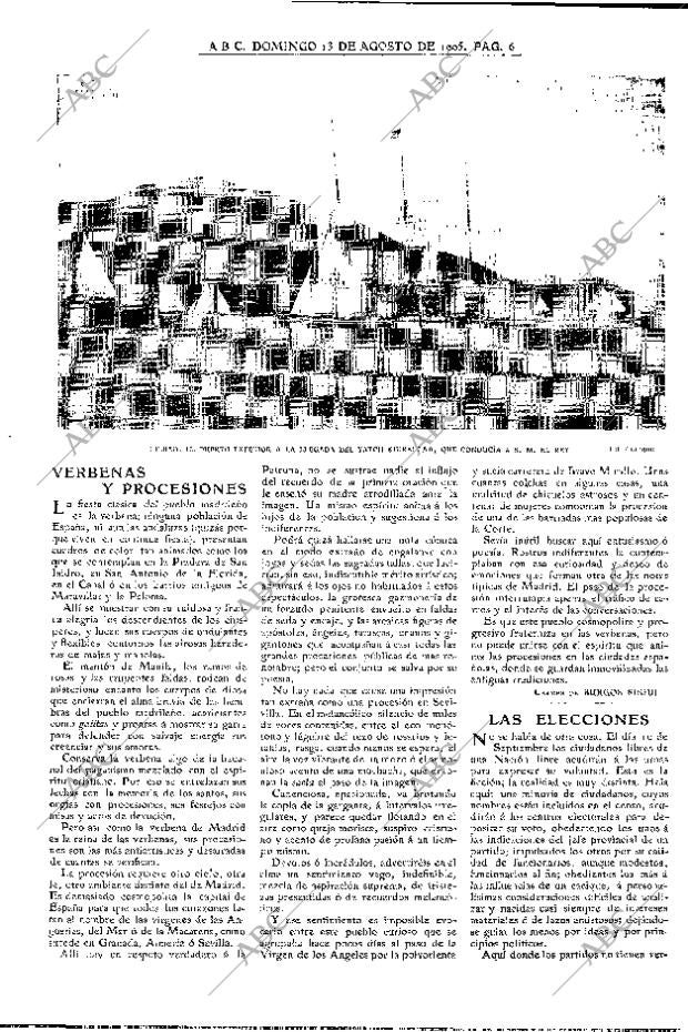 ABC MADRID 13-08-1905 página 6