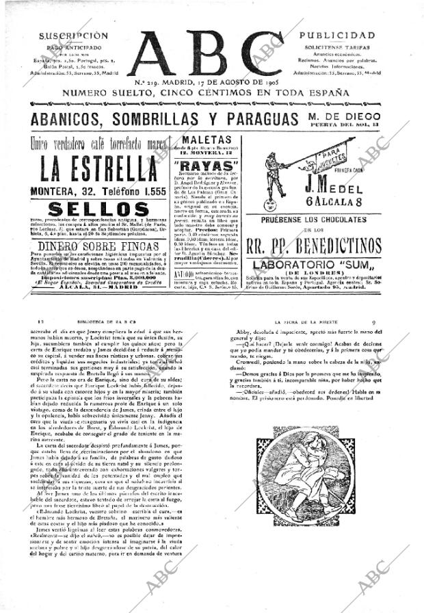 ABC MADRID 17-08-1905 página 1