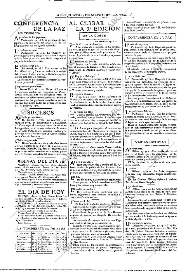 ABC MADRID 17-08-1905 página 12