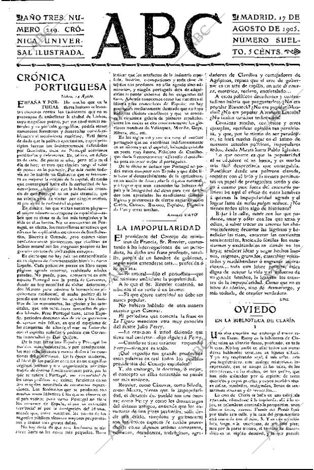 ABC MADRID 17-08-1905 página 3