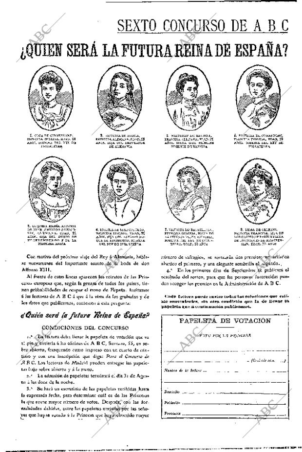 ABC MADRID 19-08-1905 página 12