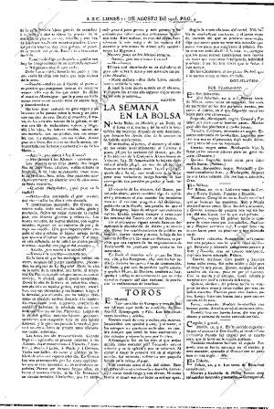 ABC MADRID 21-08-1905 página 4