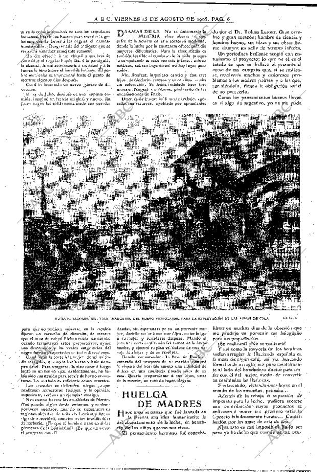 ABC MADRID 25-08-1905 página 6