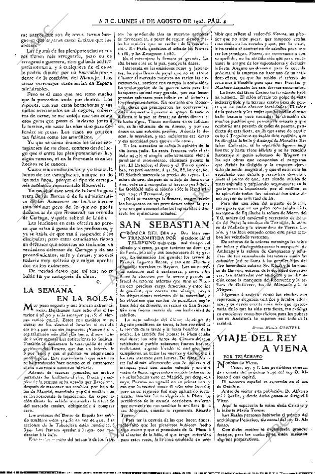 ABC MADRID 28-08-1905 página 4
