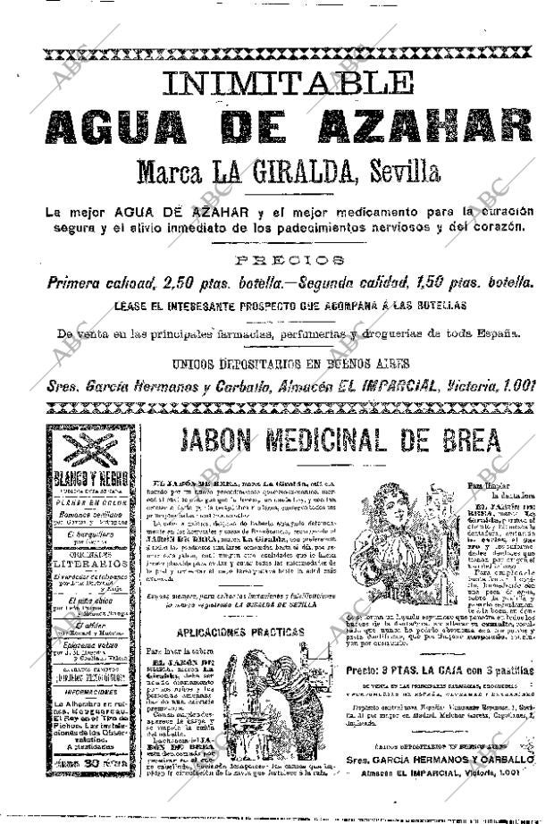 ABC MADRID 31-08-1905 página 2