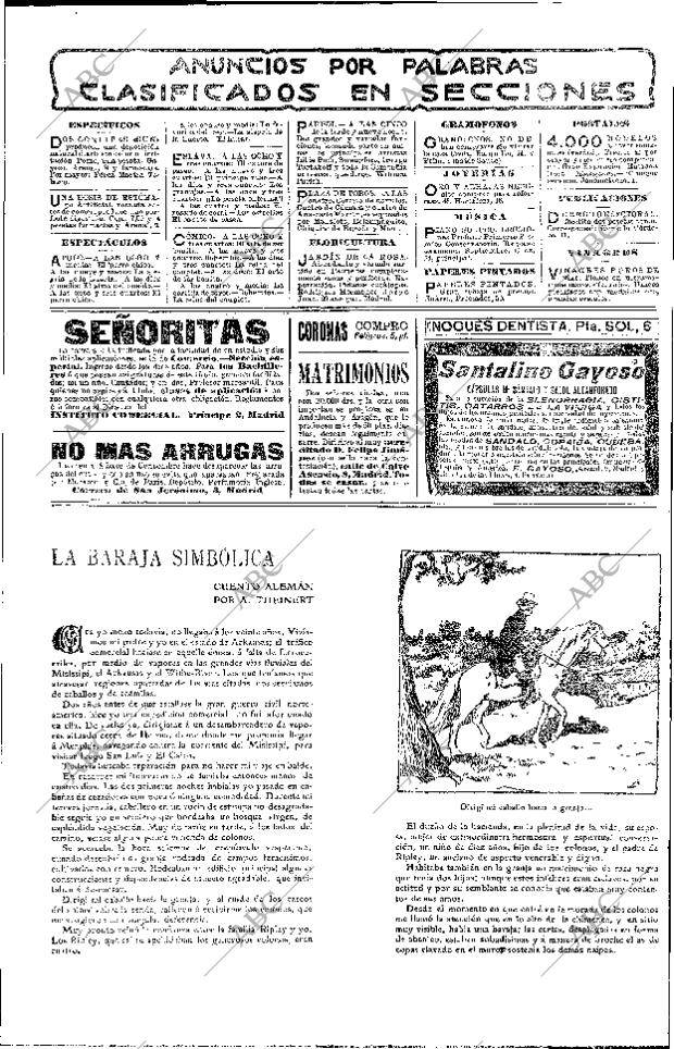 Periodico Abc Madrid 08 09 1905 Portada Archivo Abc