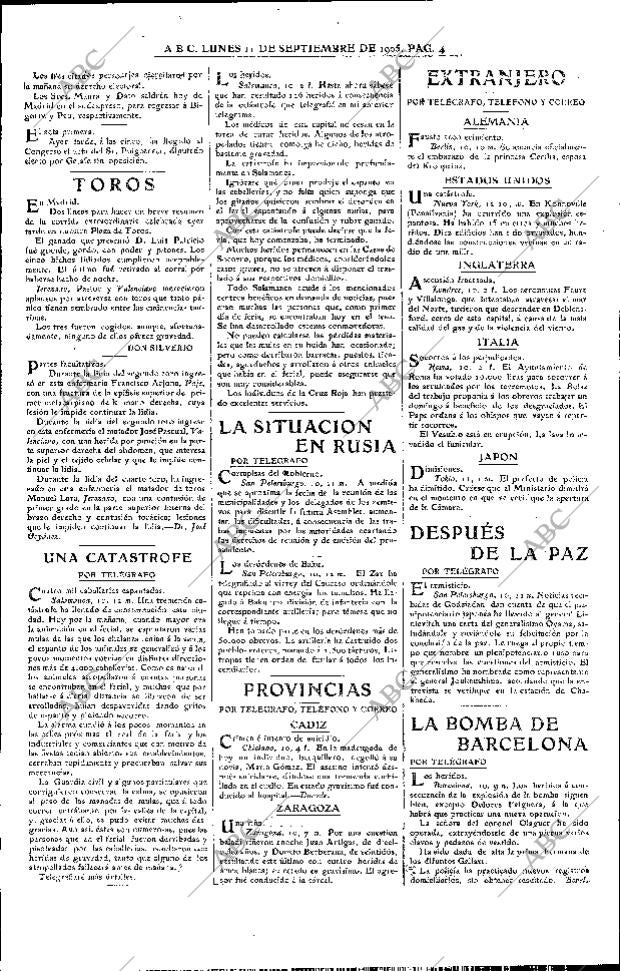 ABC MADRID 11-09-1905 página 4