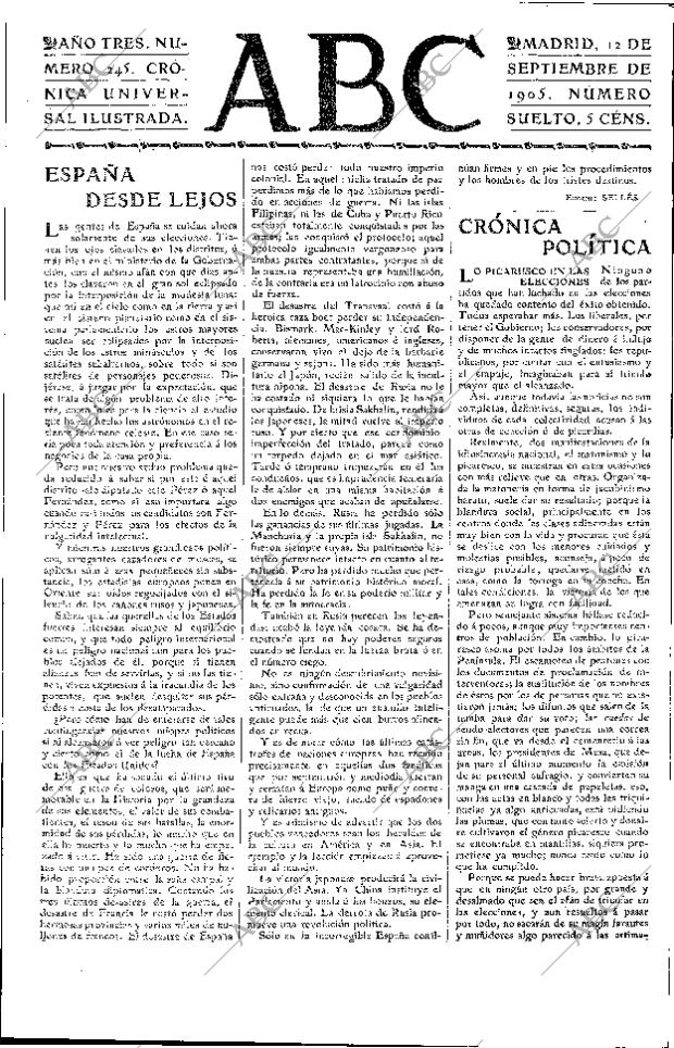 ABC MADRID 12-09-1905 página 3