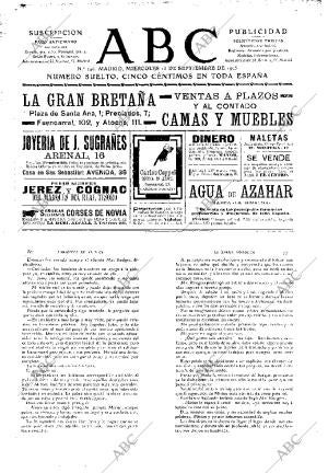 ABC MADRID 13-09-1905 página 1