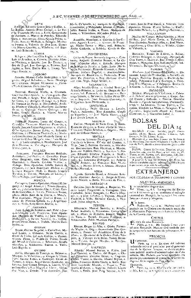 ABC MADRID 15-09-1905 página 10