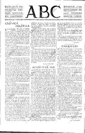 ABC MADRID 15-09-1905 página 3