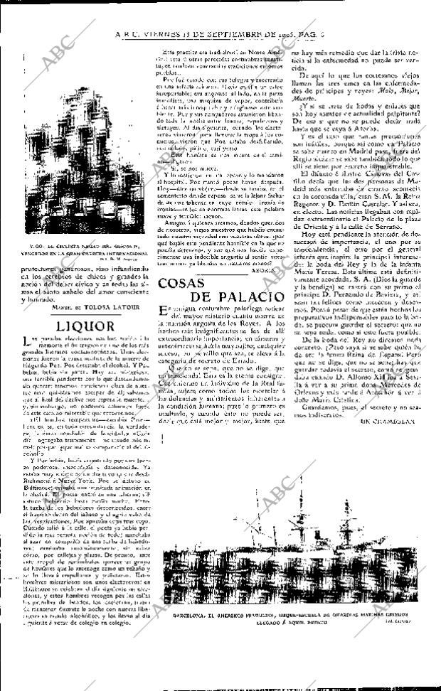 ABC MADRID 15-09-1905 página 6