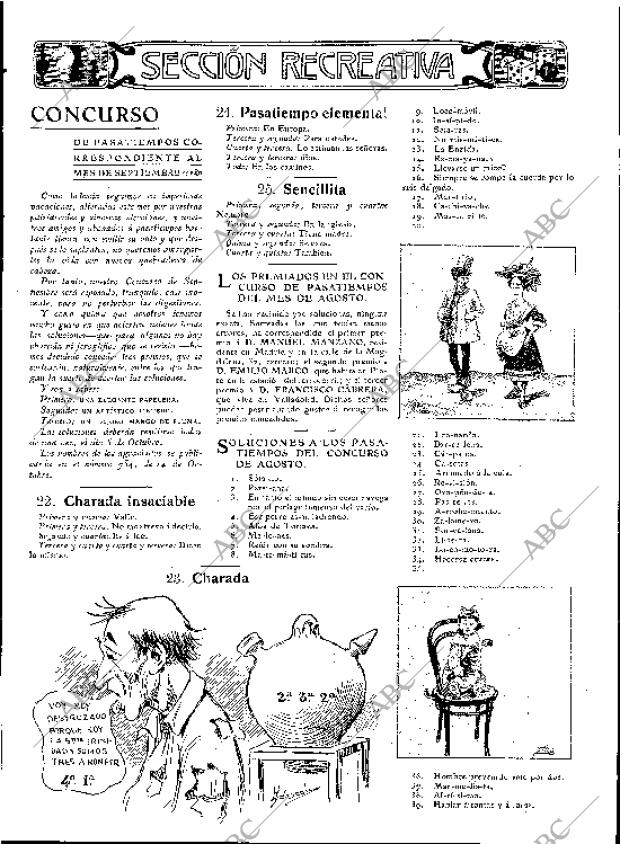 BLANCO Y NEGRO MADRID 16-09-1905 página 17