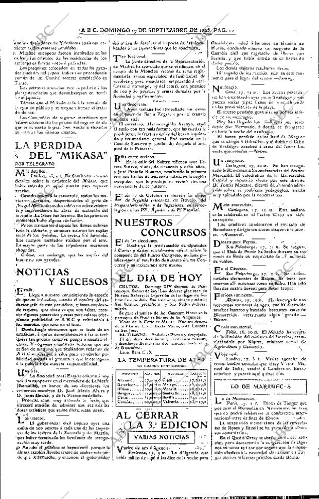 ABC MADRID 17-09-1905 página 12