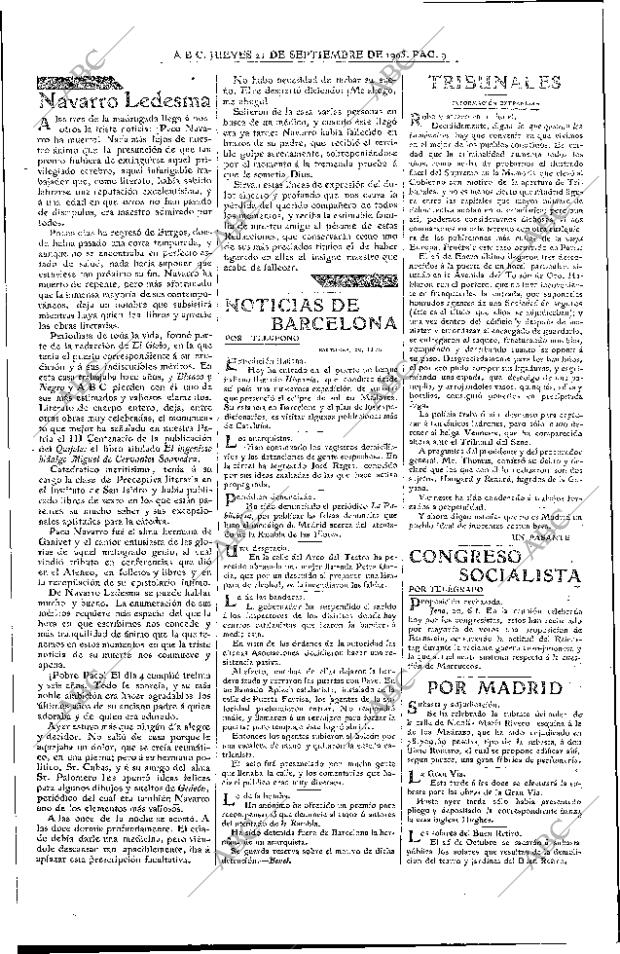 ABC MADRID 21-09-1905 página 9