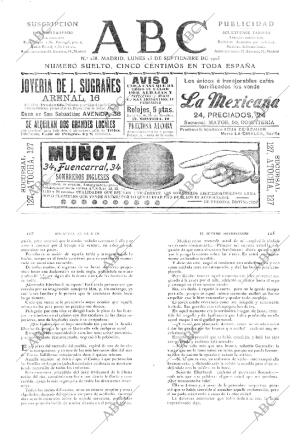 ABC MADRID 25-09-1905 página 1