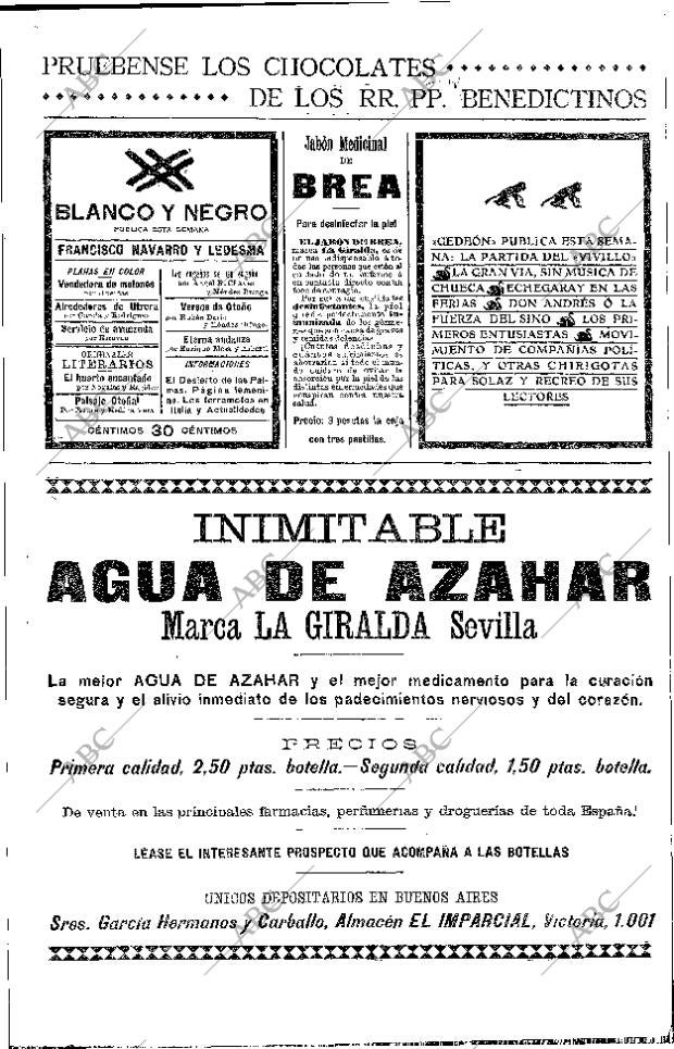 ABC MADRID 30-09-1905 página 2