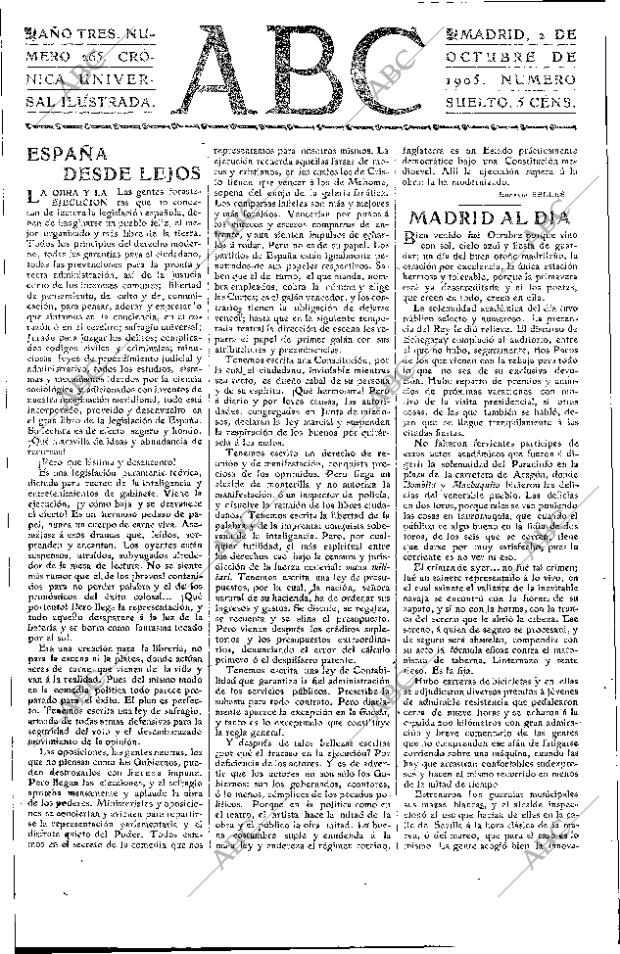 ABC MADRID 02-10-1905 página 3