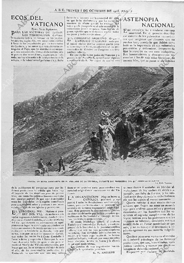 ABC MADRID 05-10-1905 página 5