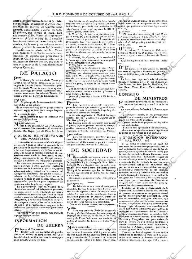 ABC MADRID 08-10-1905 página 8