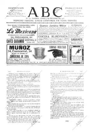 ABC MADRID 09-10-1905 página 1