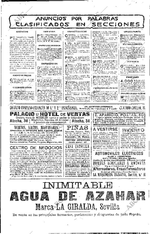 ABC MADRID 15-10-1905 página 2