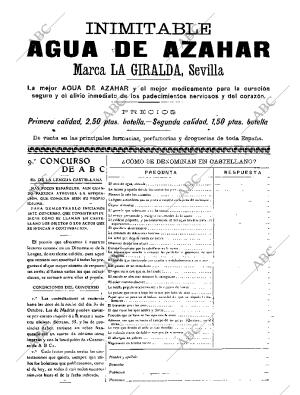 ABC MADRID 21-10-1905 página 2