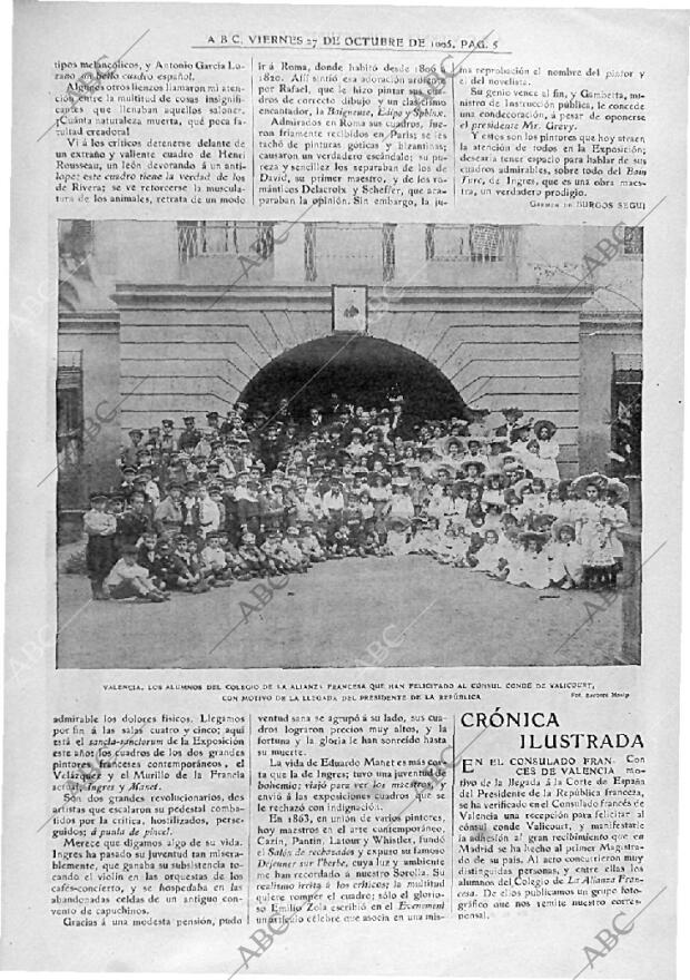 ABC MADRID 27-10-1905 página 5