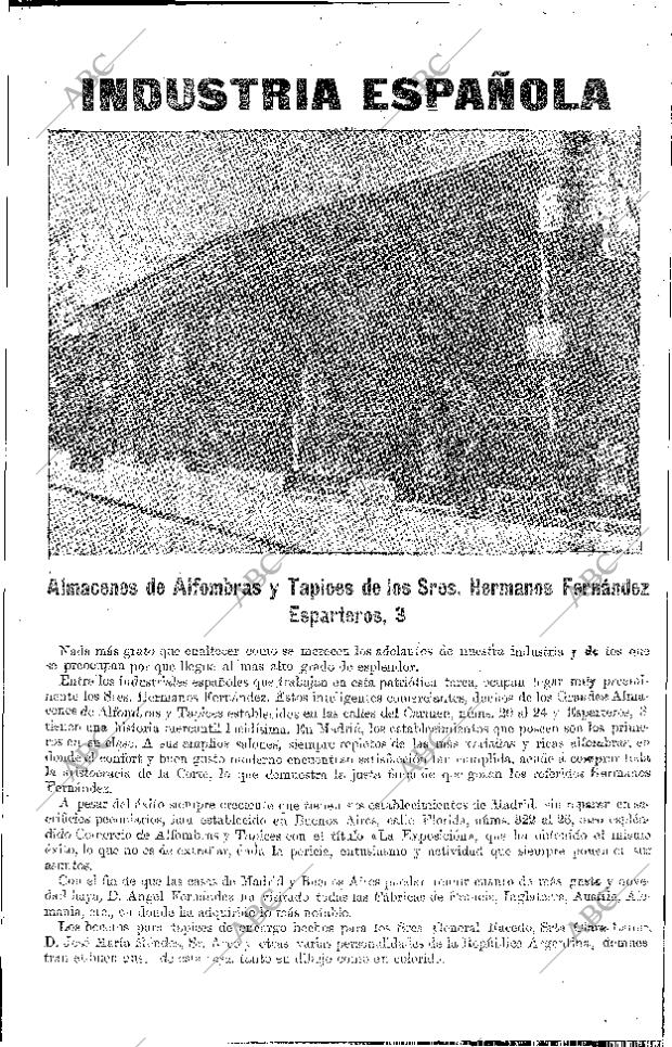 ABC MADRID 28-10-1905 página 2