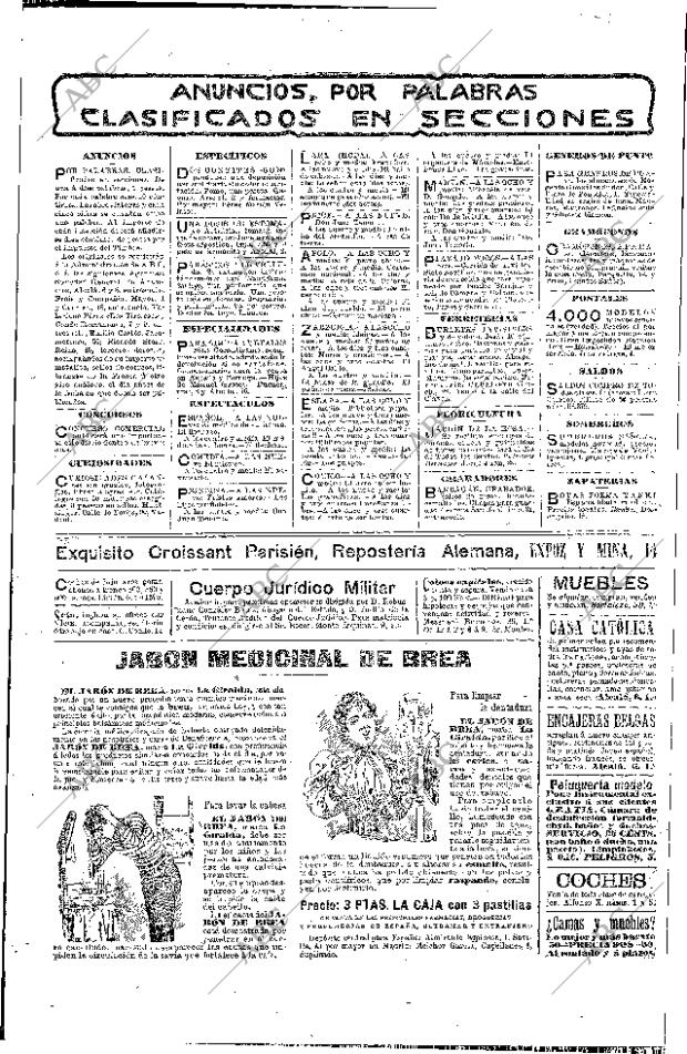 ABC MADRID 29-10-1905 página 2