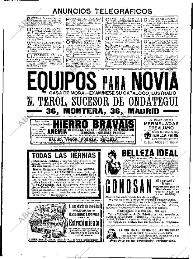 BLANCO Y NEGRO MADRID 04-11-1905 página 2