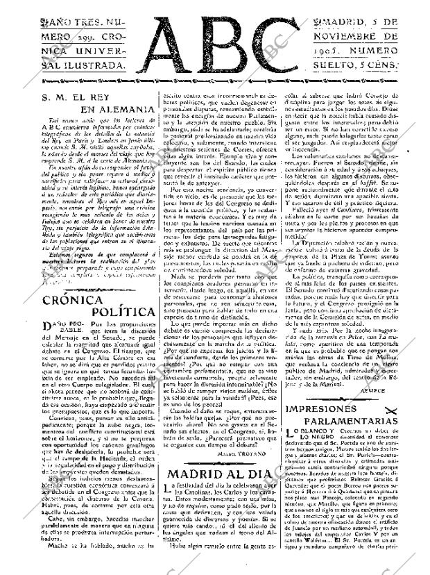 ABC MADRID 05-11-1905 página 3