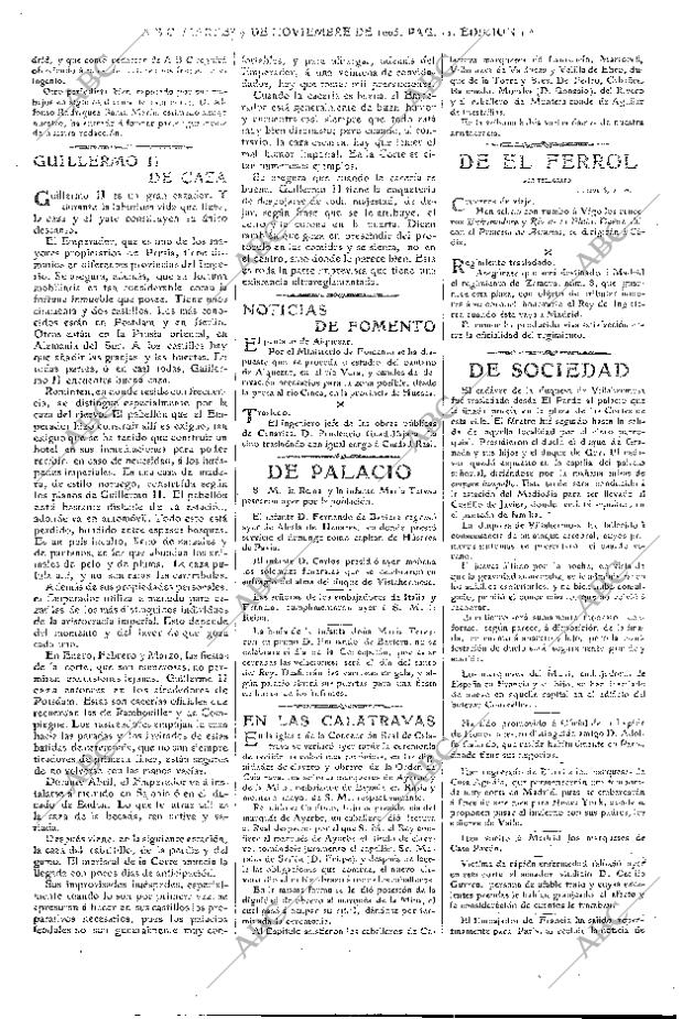 ABC MADRID 07-11-1905 página 11