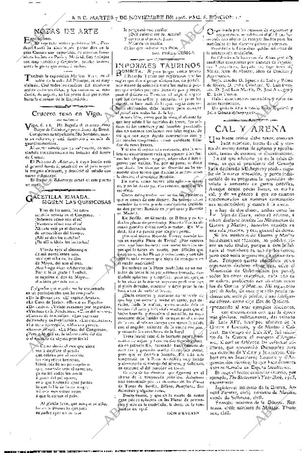 ABC MADRID 07-11-1905 página 6