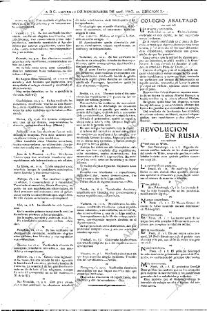 ABC MADRID 13-11-1905 página 10