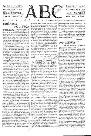 ABC MADRID 14-11-1905 página 3