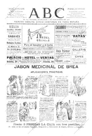 ABC MADRID 15-11-1905