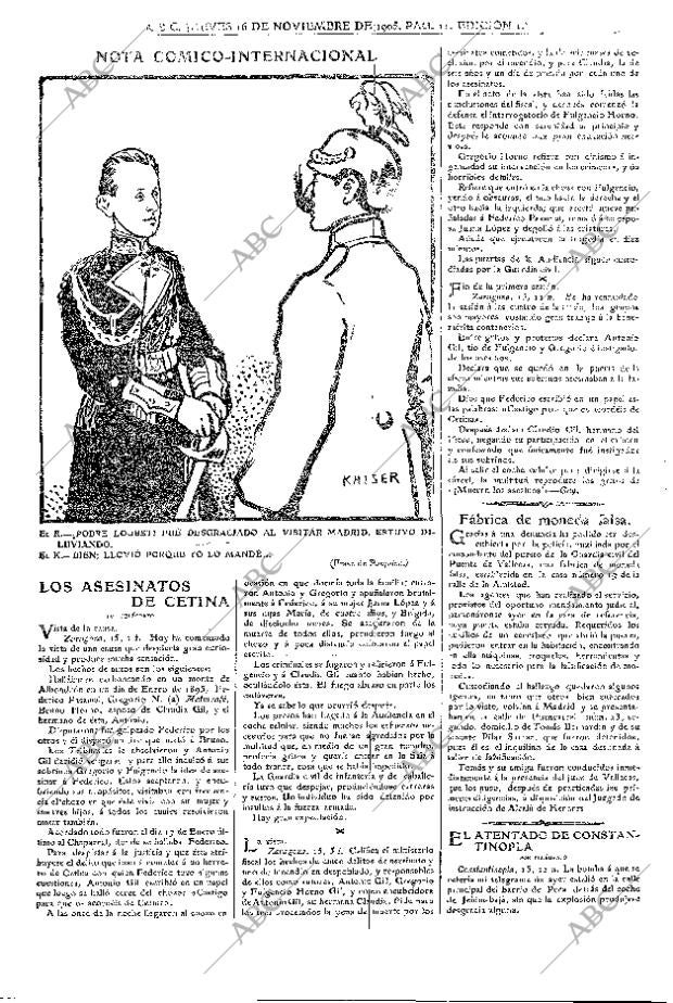 ABC MADRID 16-11-1905 página 11