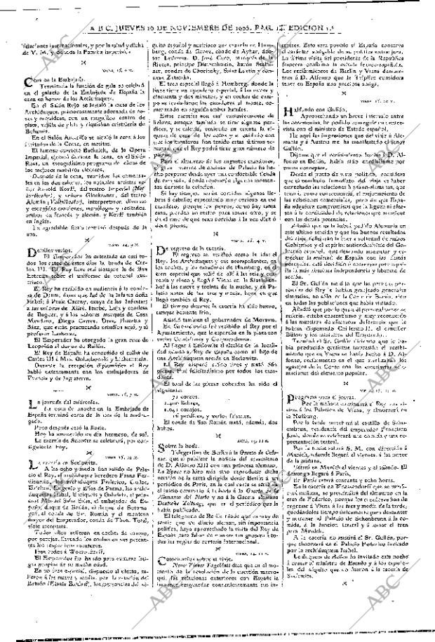 ABC MADRID 16-11-1905 página 14