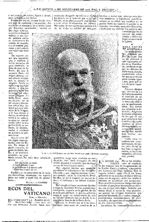 ABC MADRID 16-11-1905 página 8