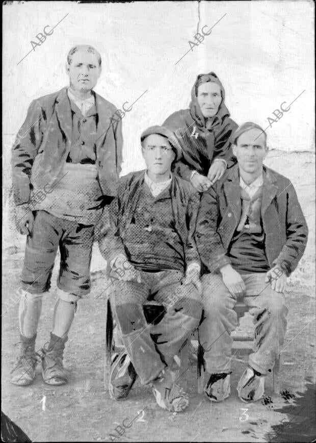 Fulgencio Horno (1), Antonio Gil (2), Gregorio Horno (3), Condenados A pena de...