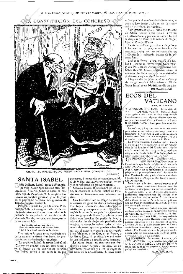 ABC MADRID 19-11-1905 página 8