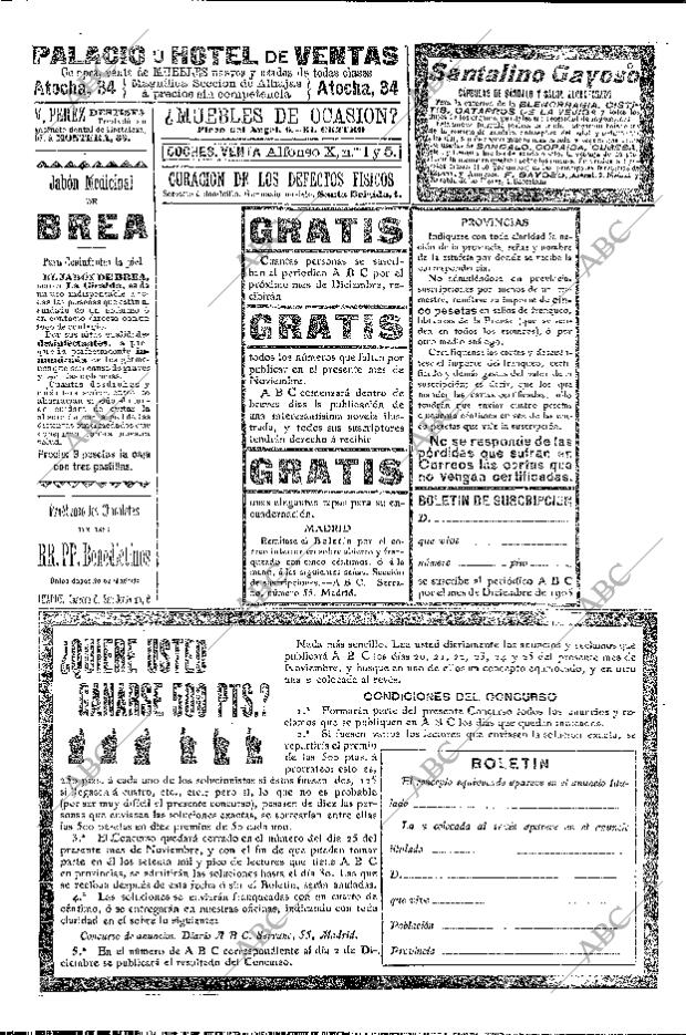 ABC MADRID 20-11-1905 página 2